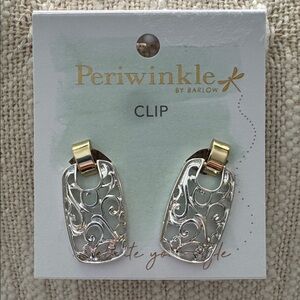 0386 Periwinkle by Barlow Clip On Earrings